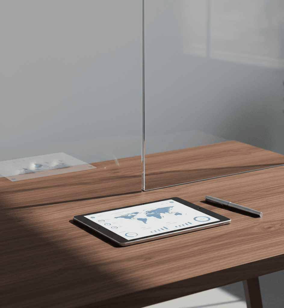 Starling Suite schade-analytics dashboard op tablet